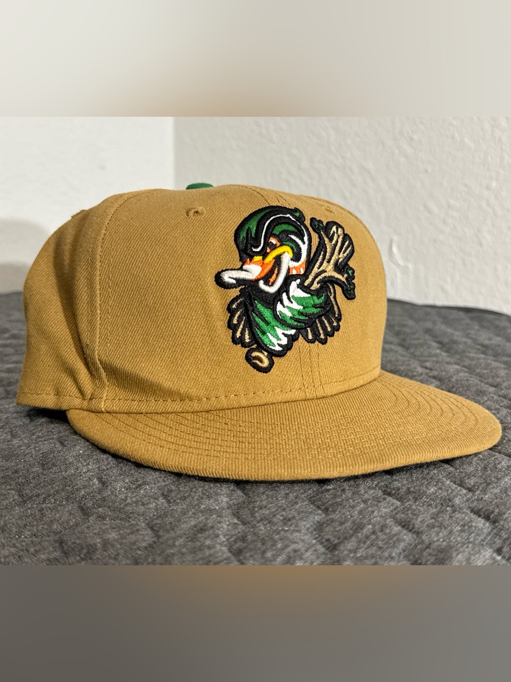 Down East Wood Ducks 7 5/8 New Era 59fifty Fitted Hat MiLB MInor League